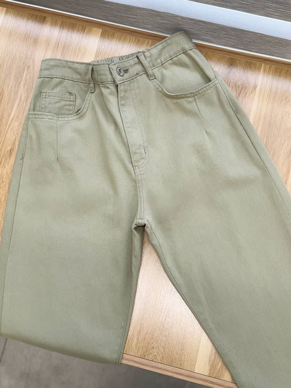 1952- شلوار مام فیت کتان