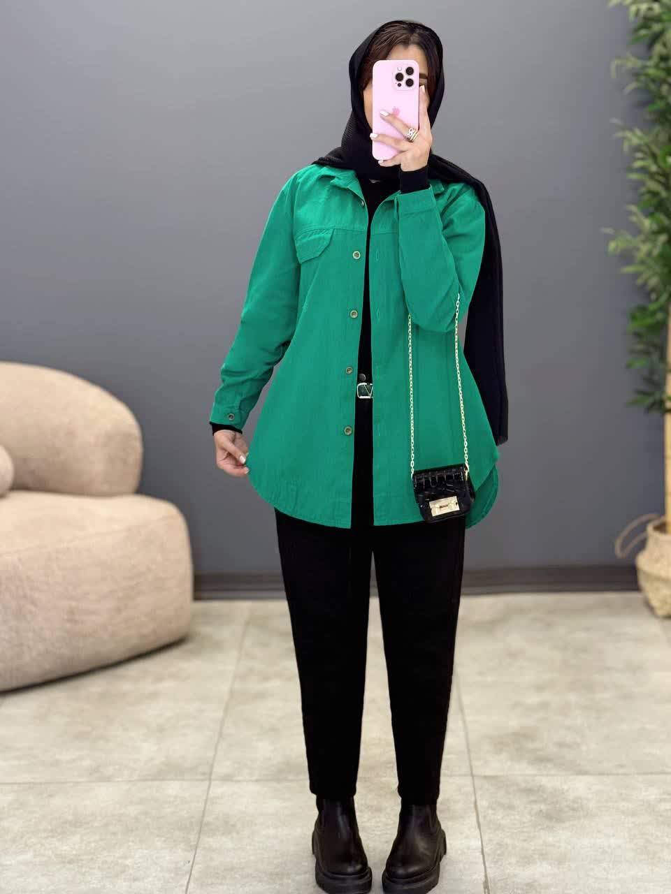 1959- مانتو کتان تمنا