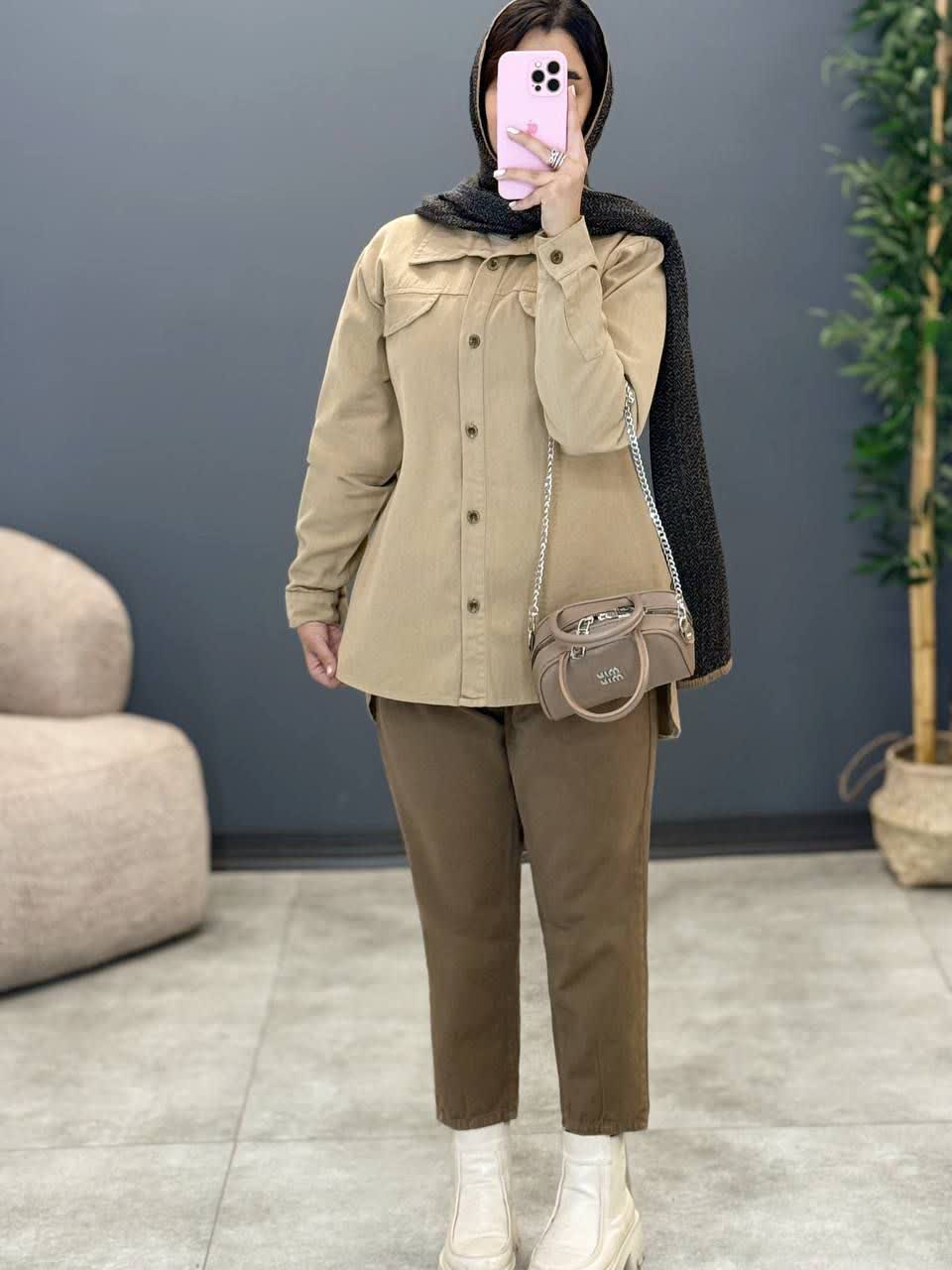 1959- مانتو کتان تمنا