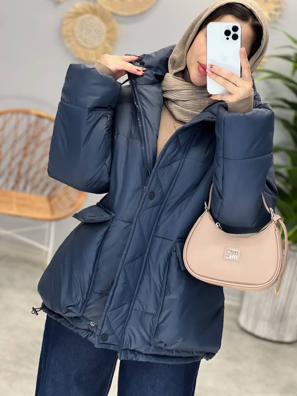 1970- کاپشن سیلیکونی فندی