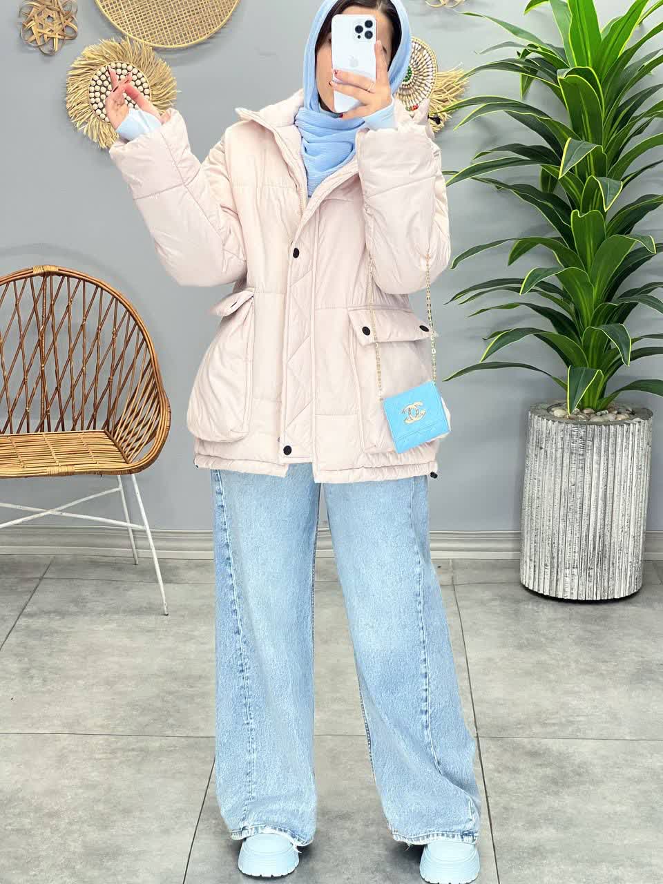 1970- کاپشن سیلیکونی فندی