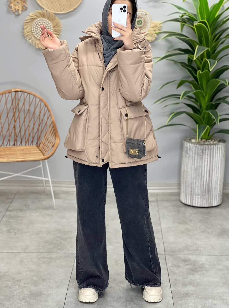 1970- کاپشن سیلیکونی فندی