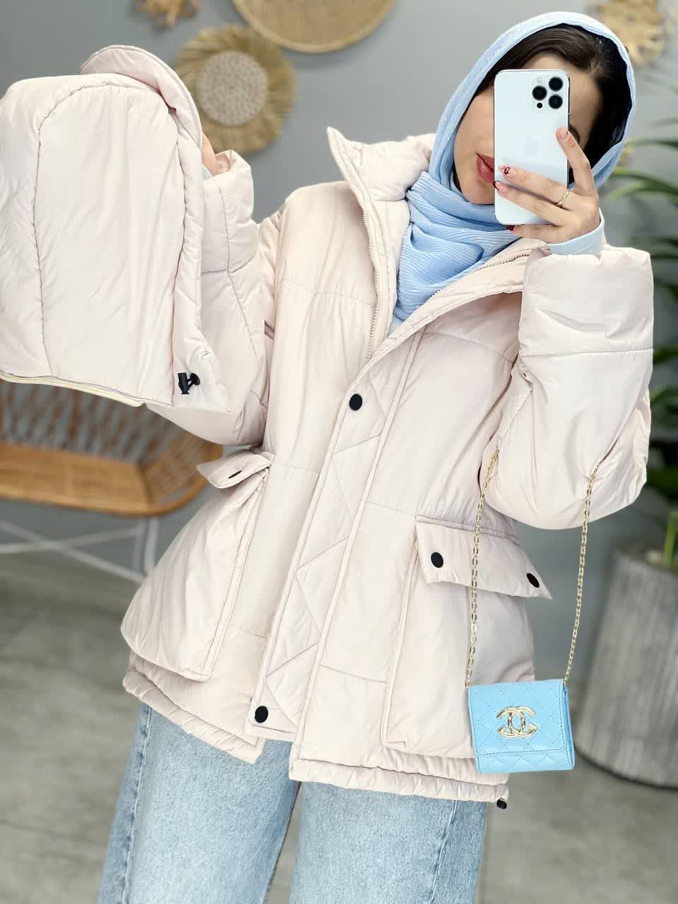 1970- کاپشن سیلیکونی فندی