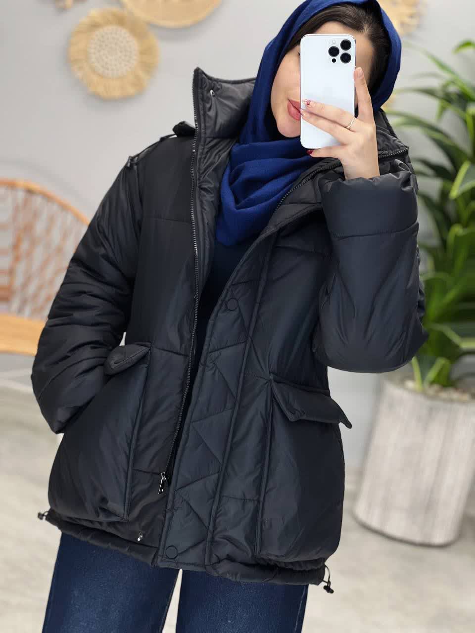 1970- کاپشن سیلیکونی فندی