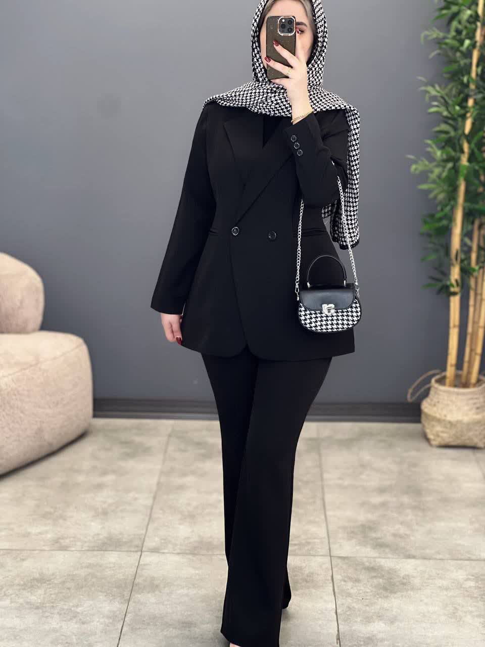 1974- کت و شلوار مزونی دلسا