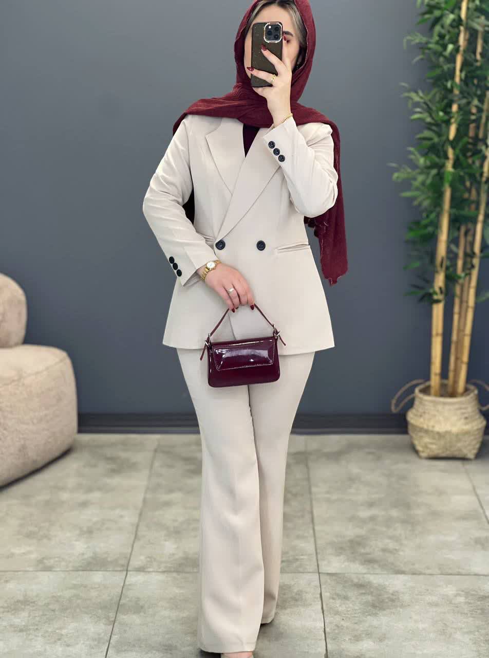 1974- کت و شلوار مزونی دلسا