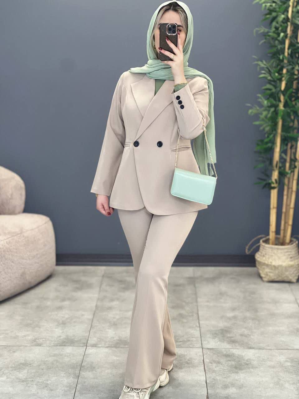 1974- کت و شلوار مزونی دلسا