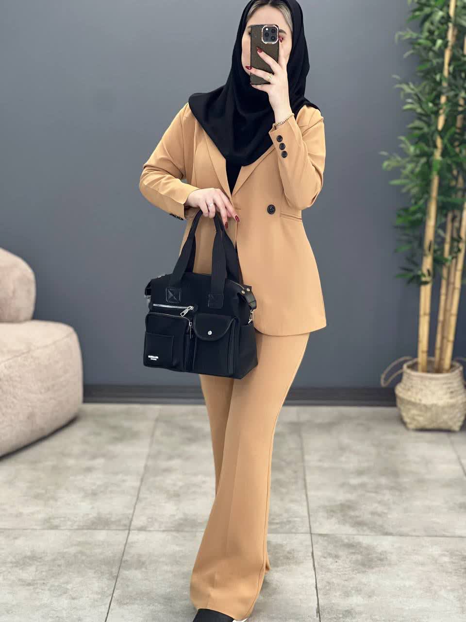 1974- کت و شلوار مزونی دلسا