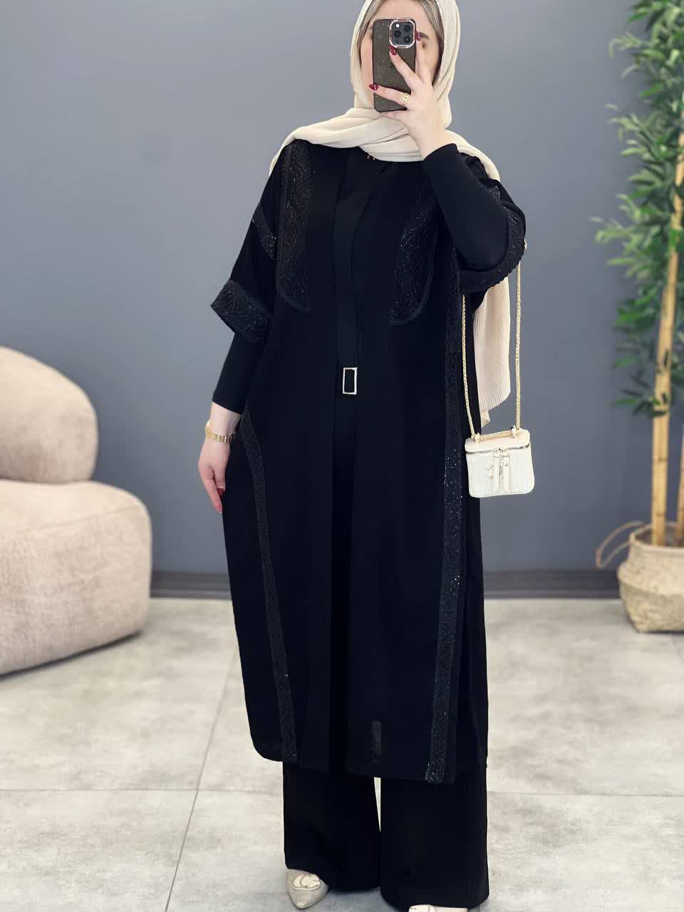 1326- مانتو مزونی آیلی(ویژه محرم)