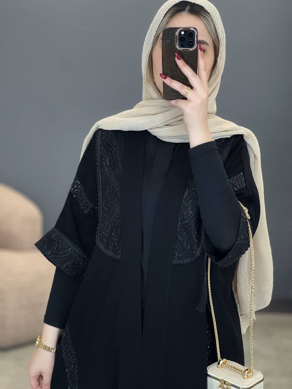 1326- مانتو مزونی آیلی(ویژه محرم)