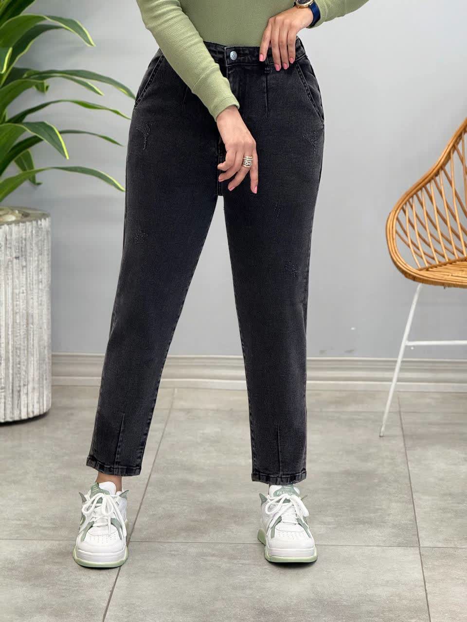 1106-شلوارمام فیت کد9002035