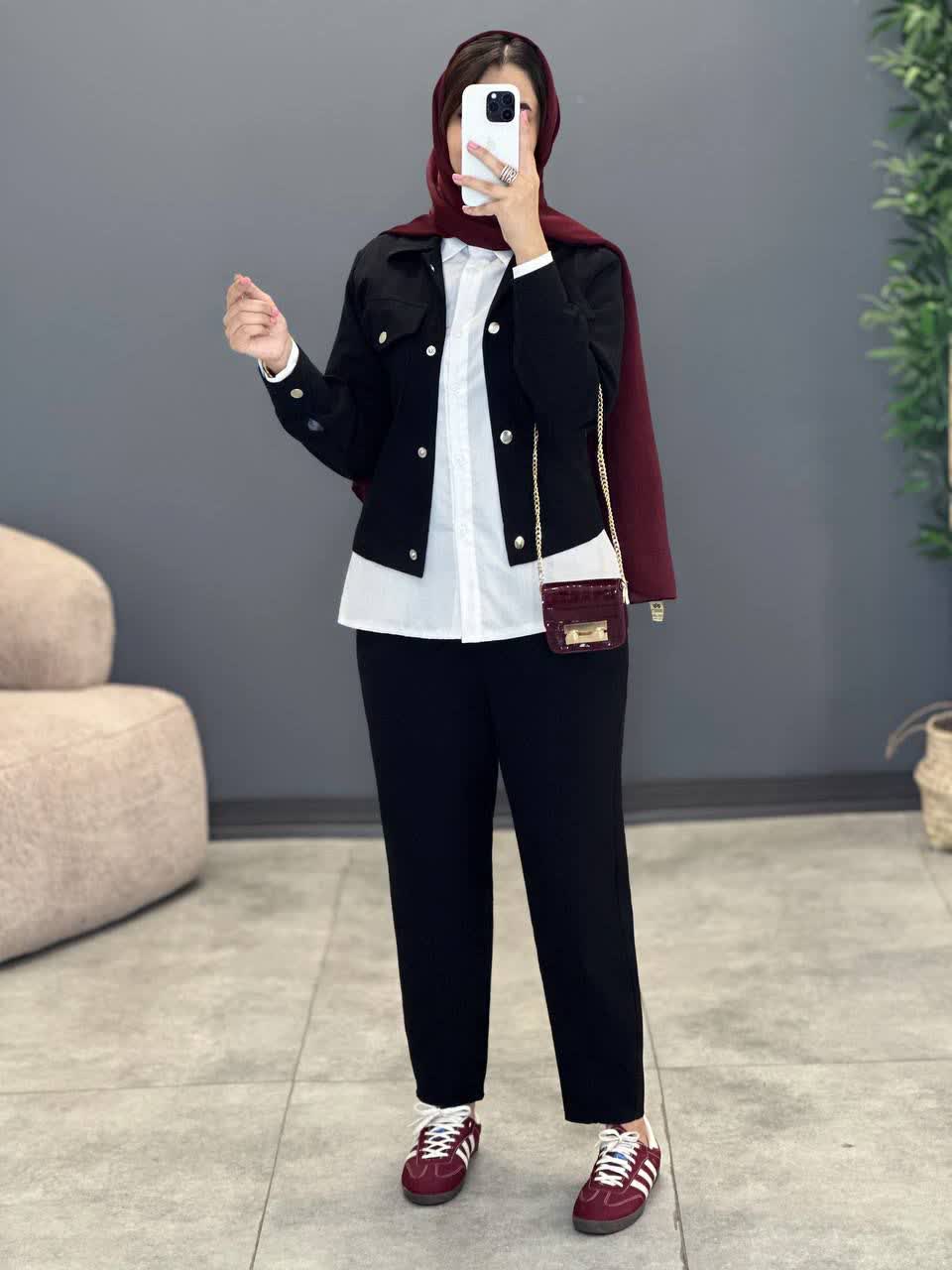 1111 ست سه تیکه پرچی