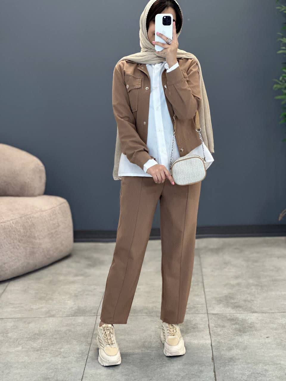 1111 ست سه تیکه پرچی