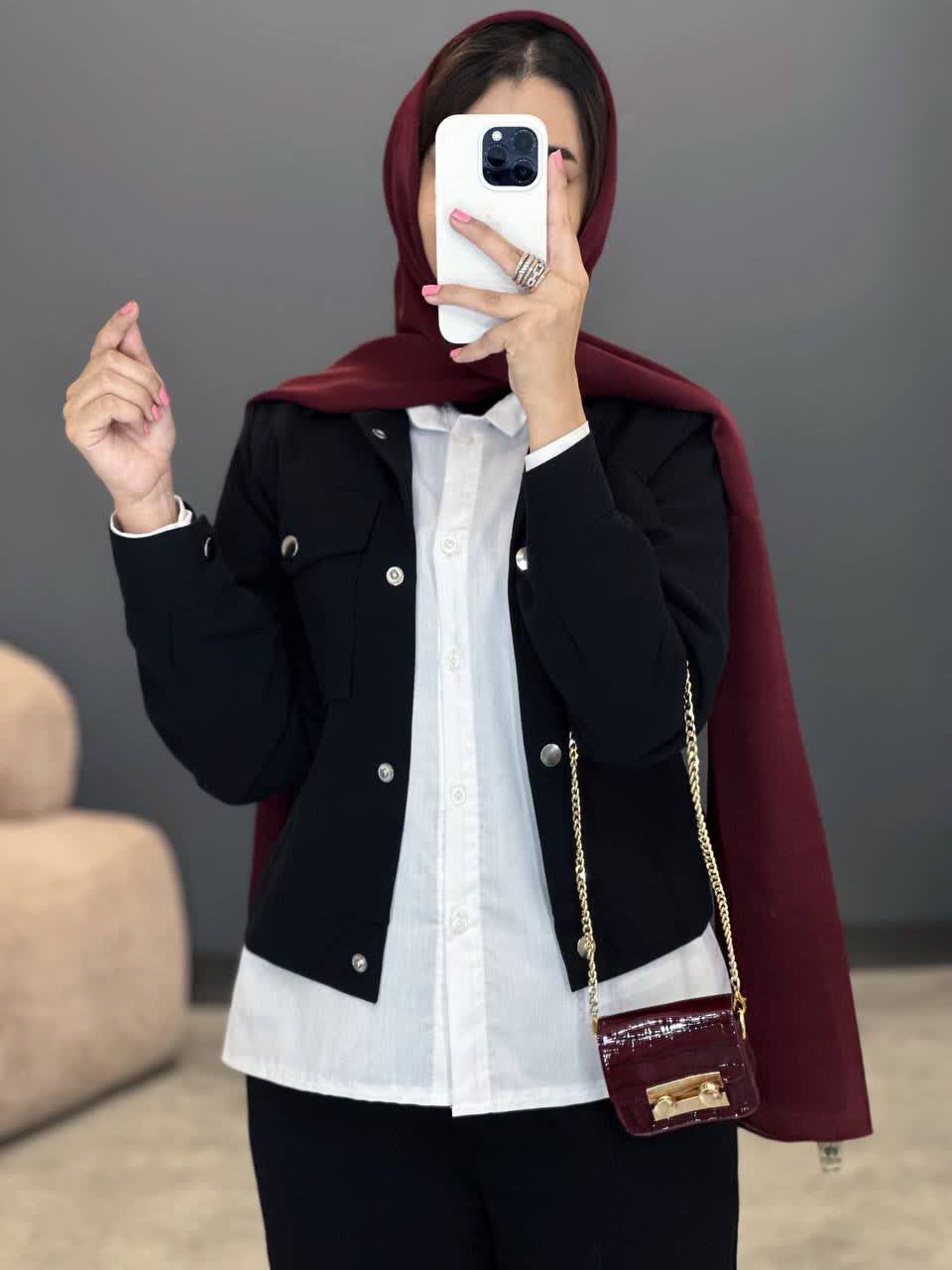 1111 ست سه تیکه پرچی