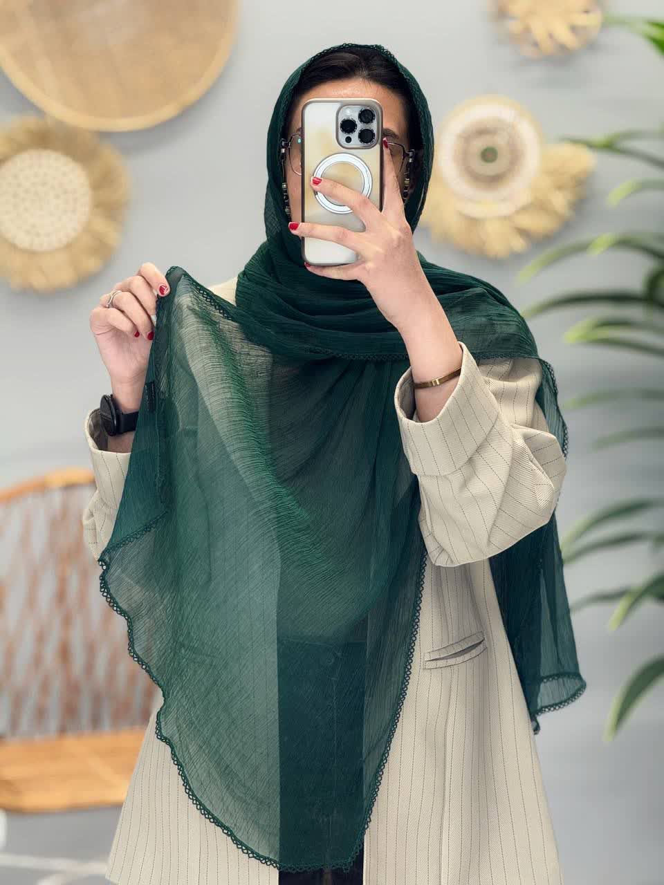 1122- شال شنی دندون موشی