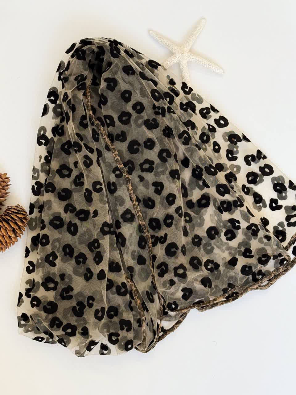 1127-شال تور مخمل رینا کد 1