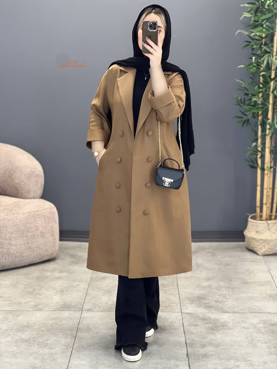 1129- مانتو مزونی مانلی