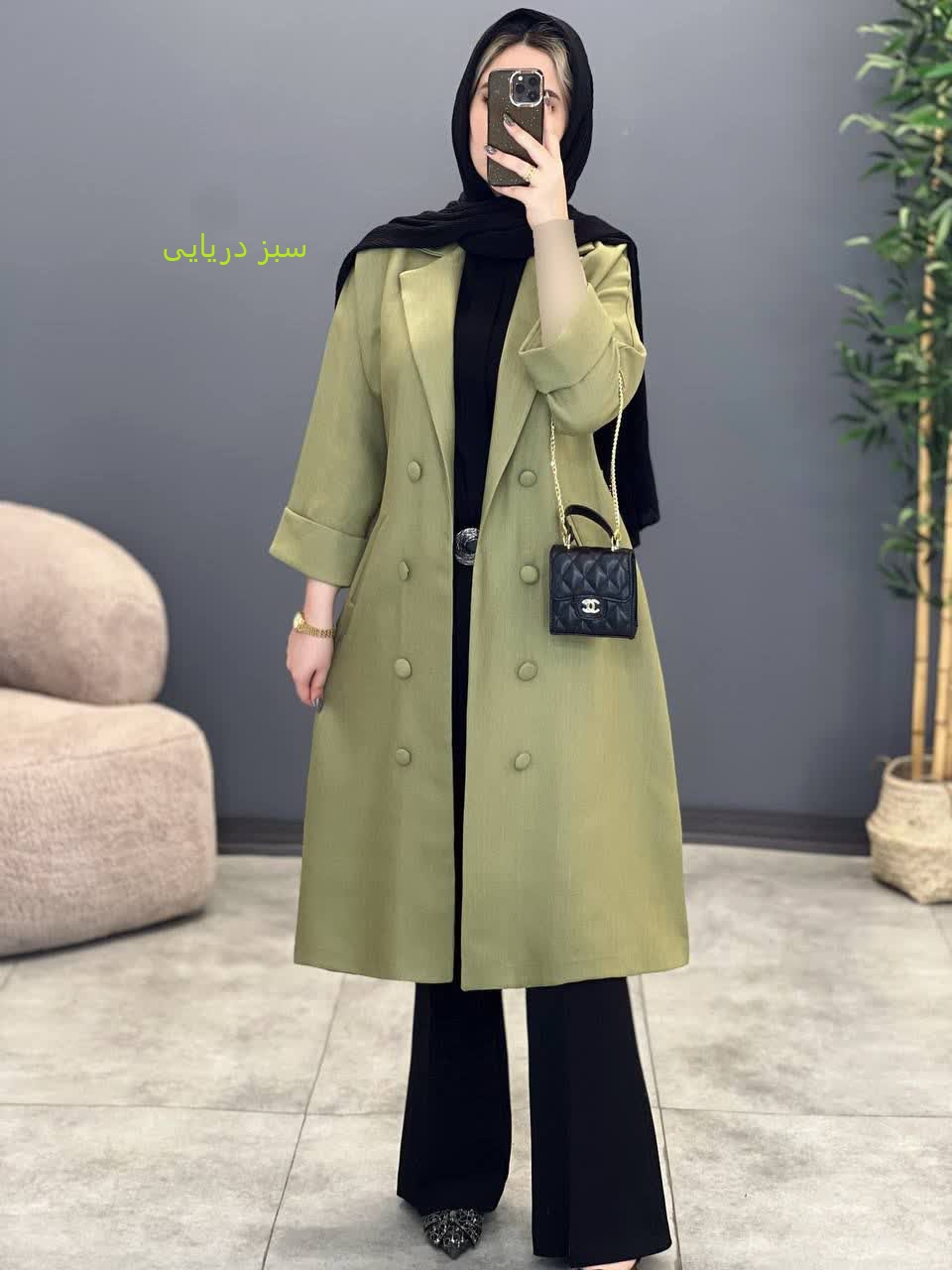 1129- مانتو مزونی مانلی