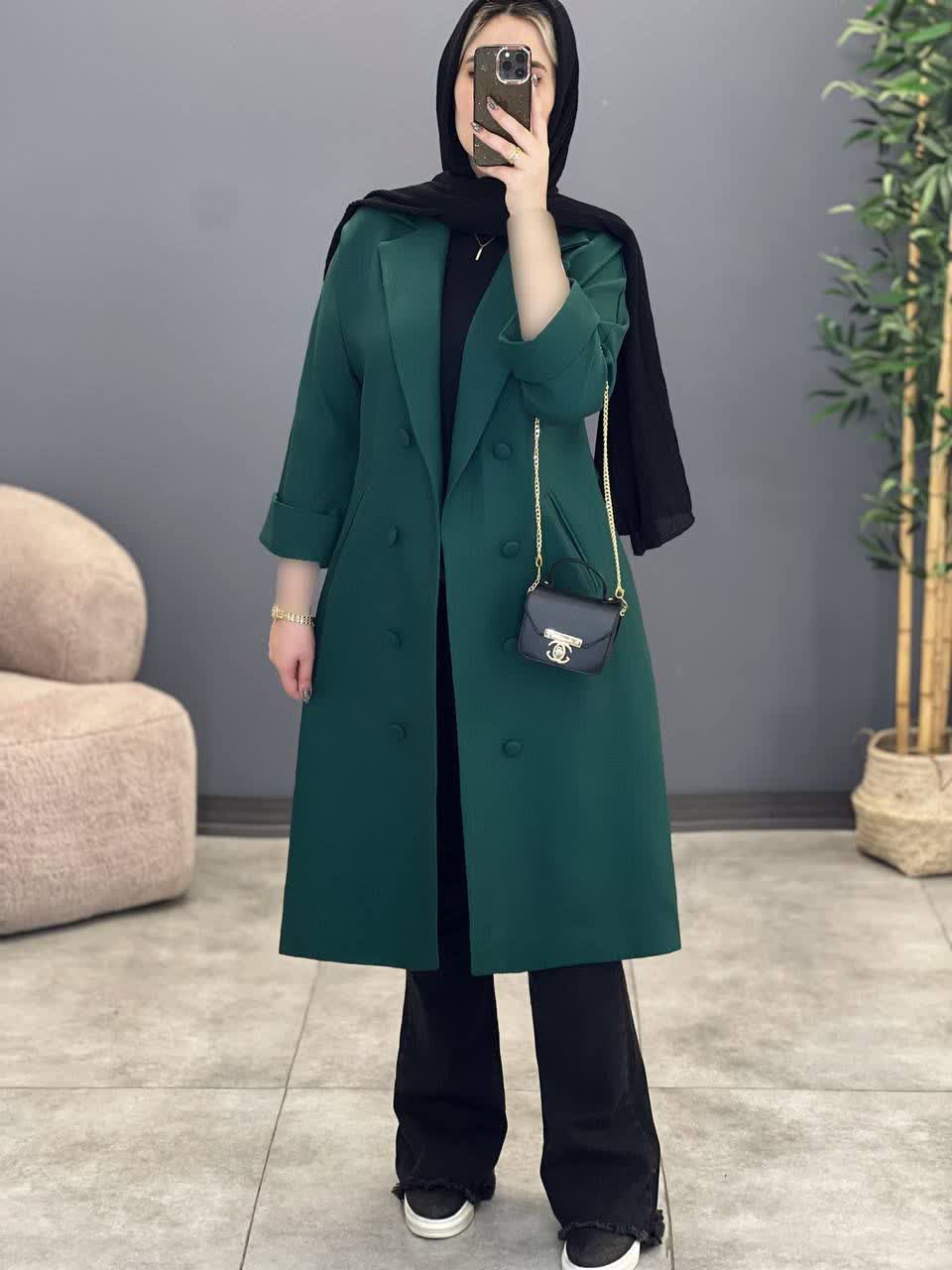 1129- مانتو مزونی مانلی