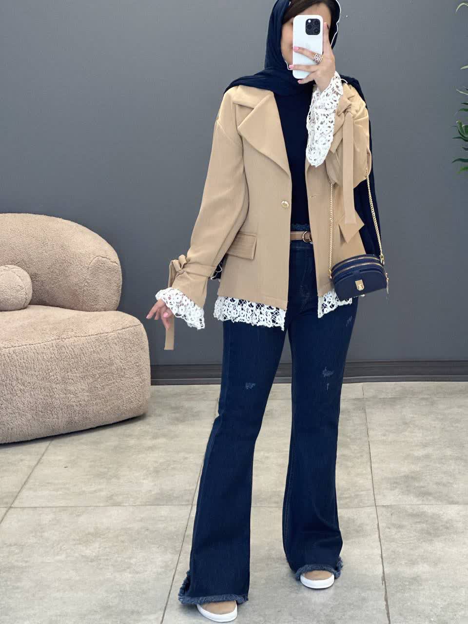 1135-کت مزونی شیکا