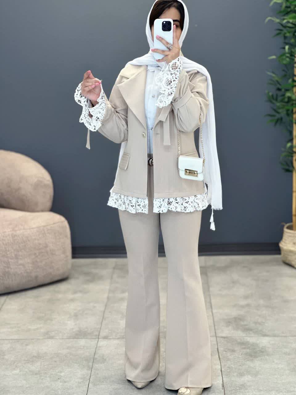 1135-کت مزونی شیکا