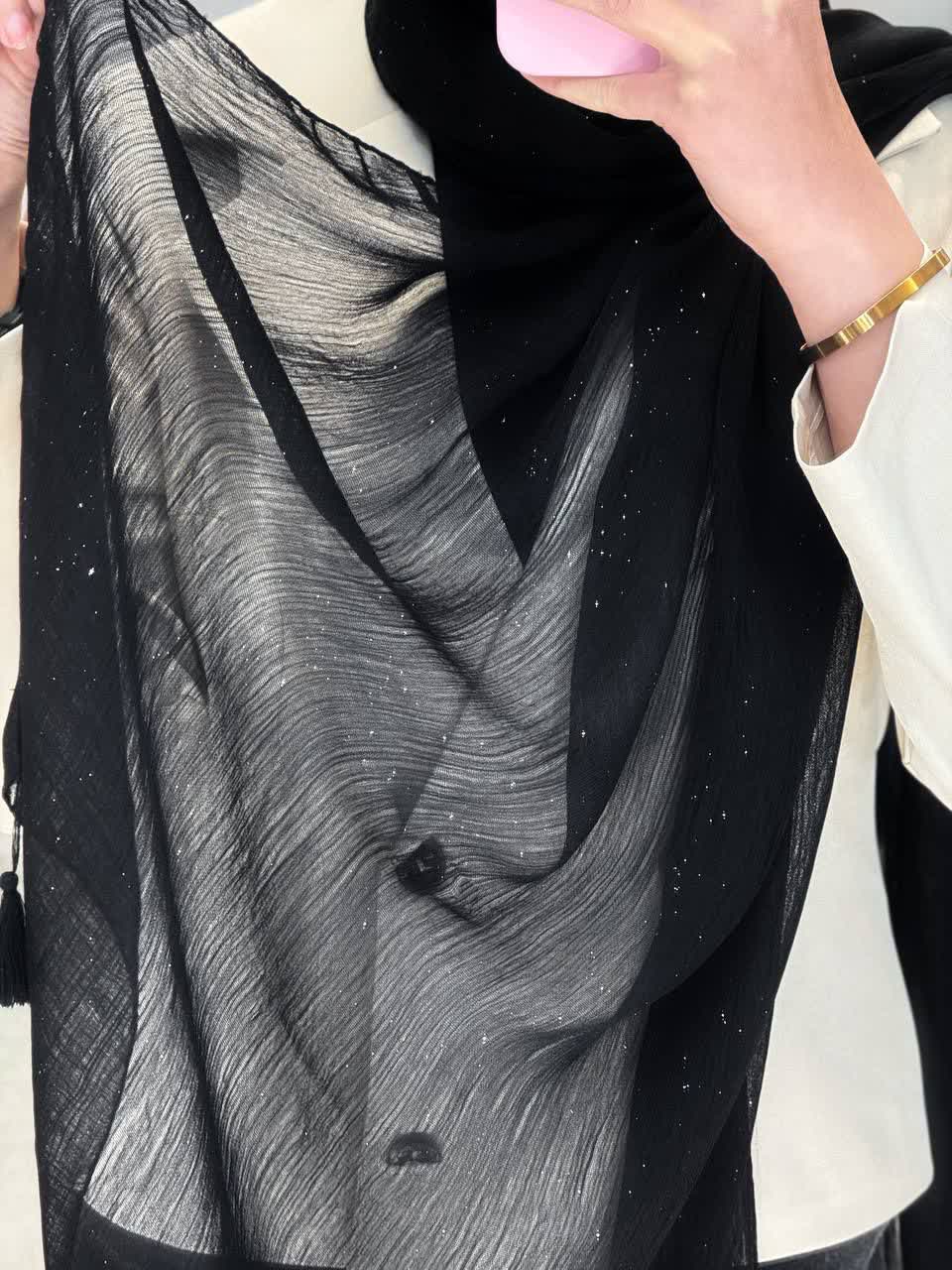 1146- شال فلورانس ژابیز (ویژه محرم)