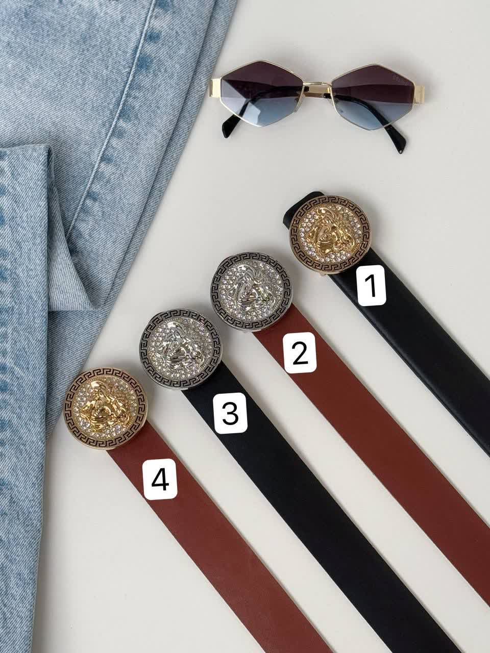 1148- کمربندفول نگین ورساچ