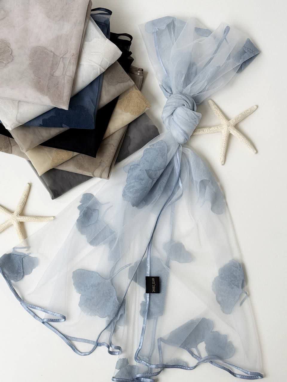 1152- شال تور مخمل رینا کد 2