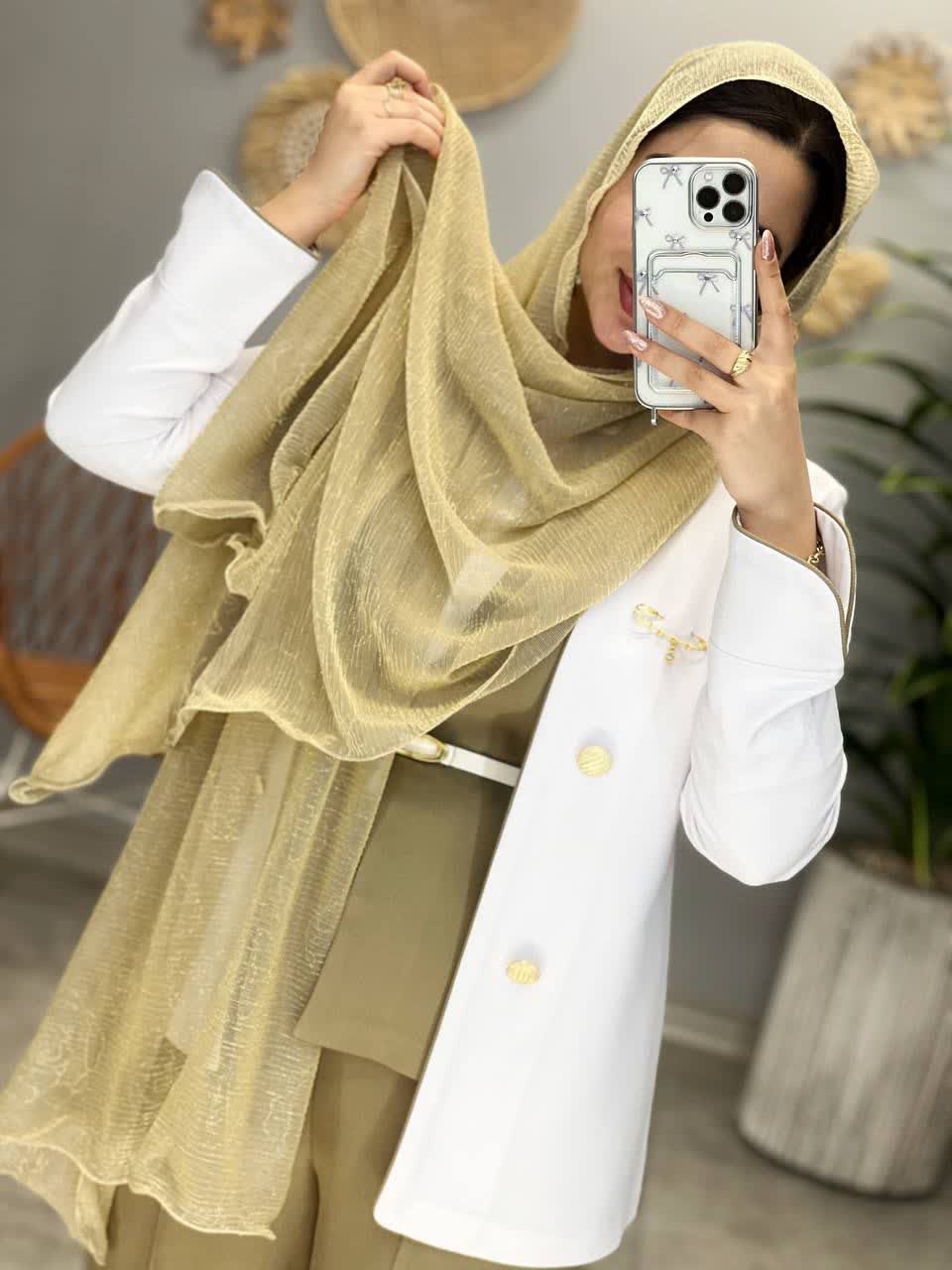 1153- شال توری شاین ژابیز