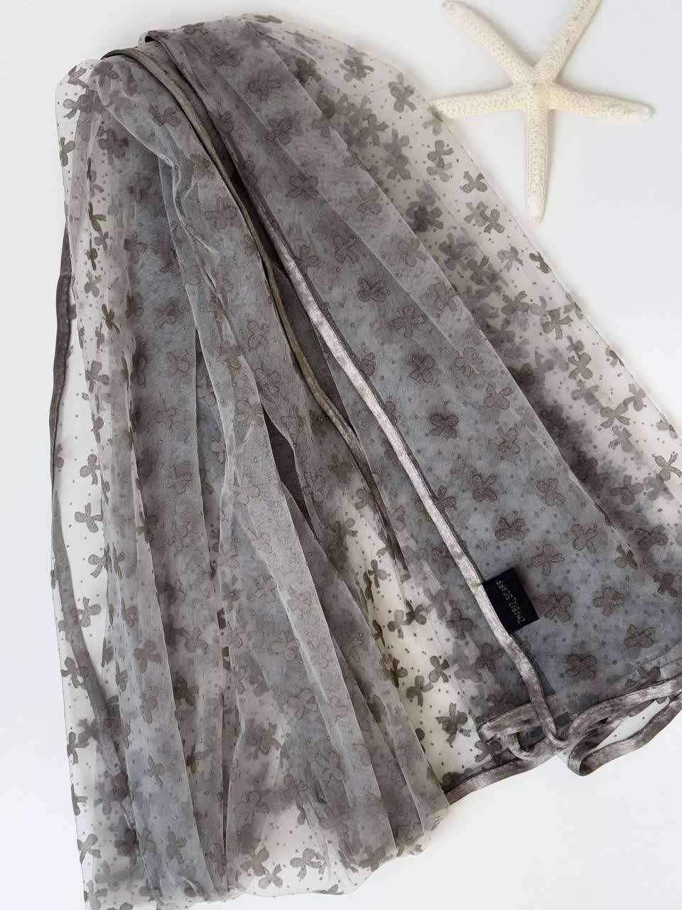 1155- شال تور مخمل رینا کد 3