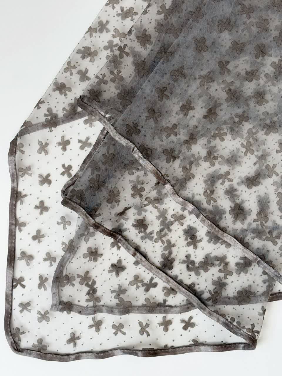 1155- شال تور مخمل رینا کد 3