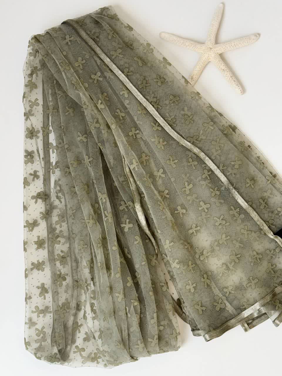 1155- شال تور مخمل رینا کد 3