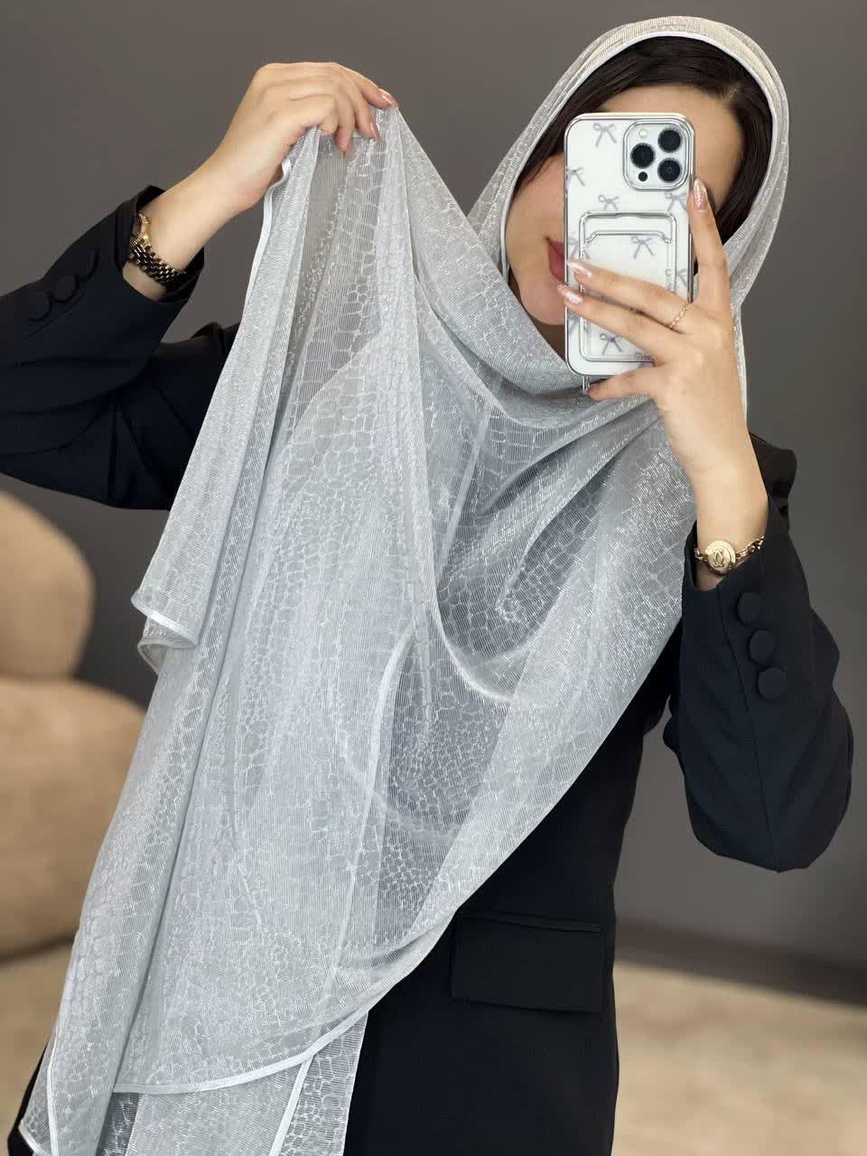 1156- شال شاین پوست ماری