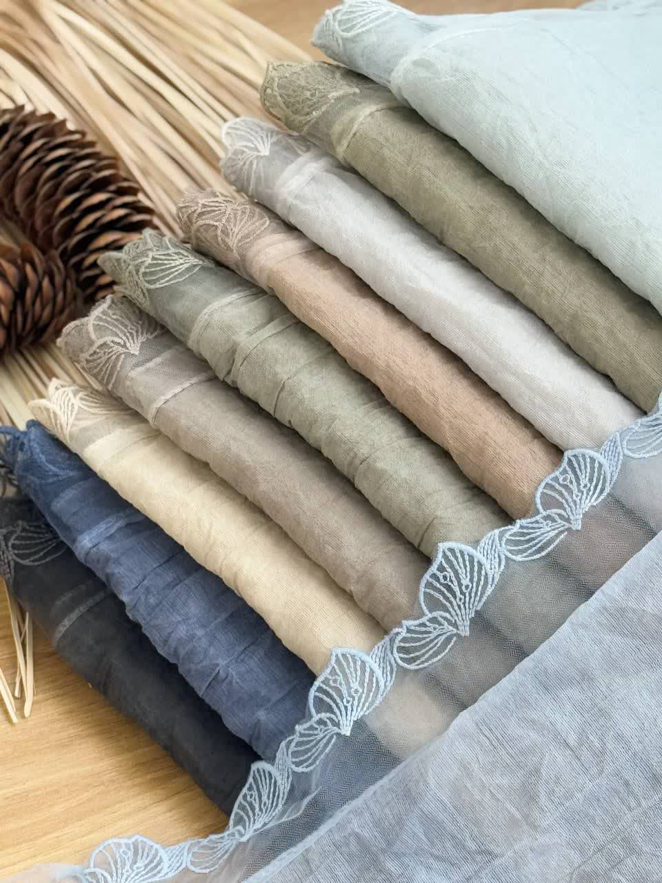 1162- شال دانتل برفی