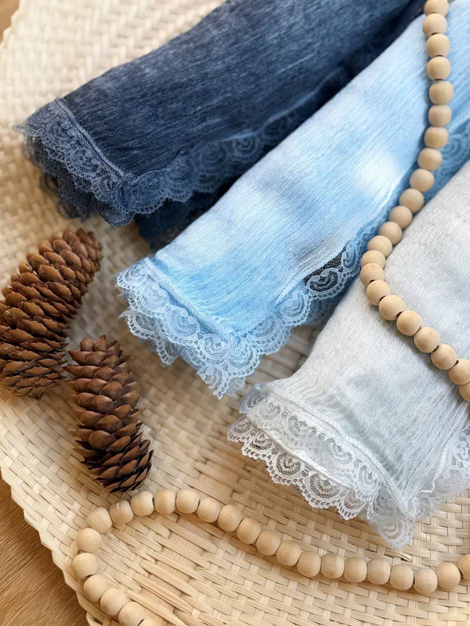 1163-شال توری قلب