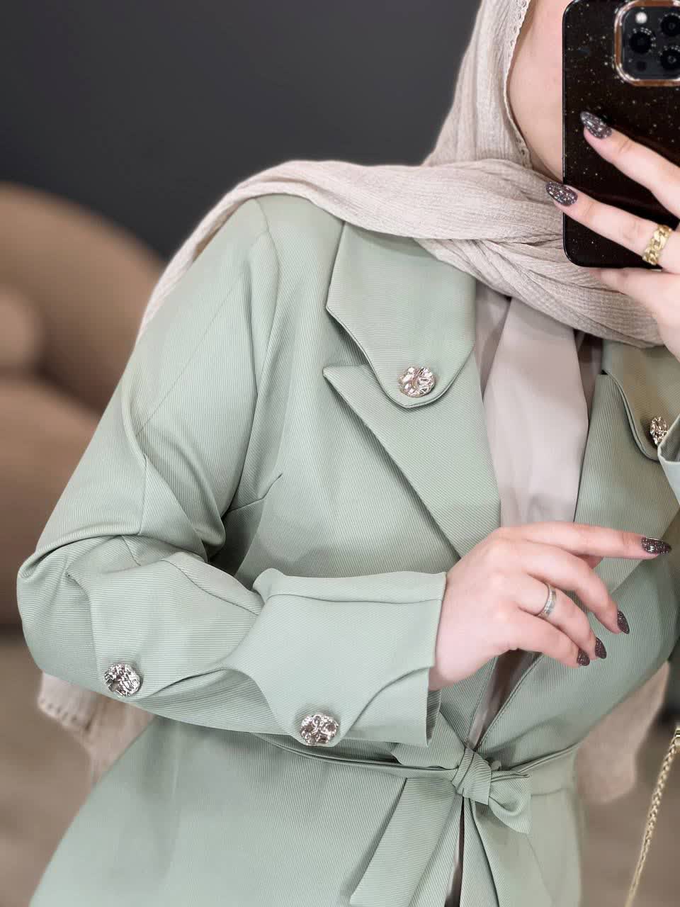 1166- کت مزونی آمیس