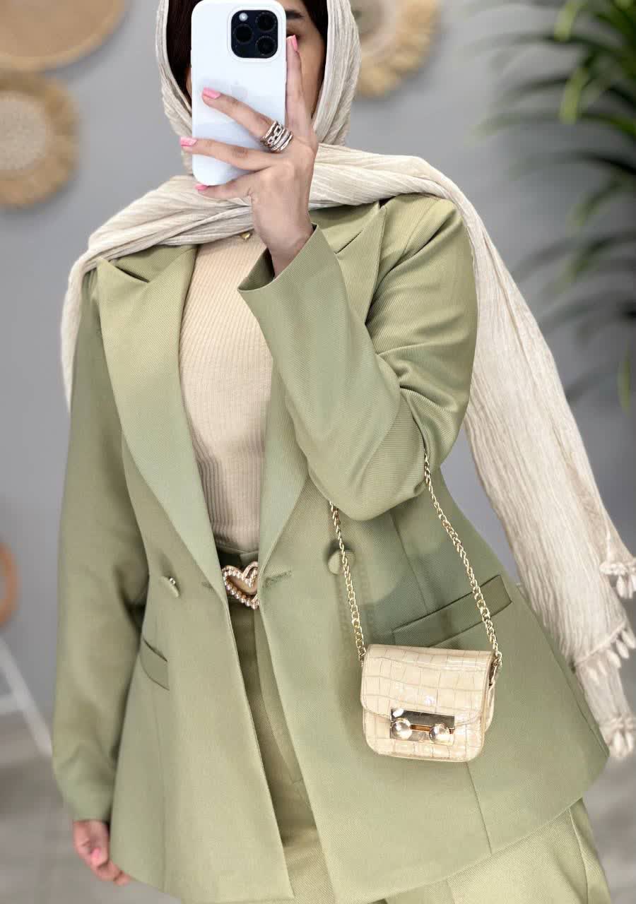 1173-کت و شلوار مزونی لمیس