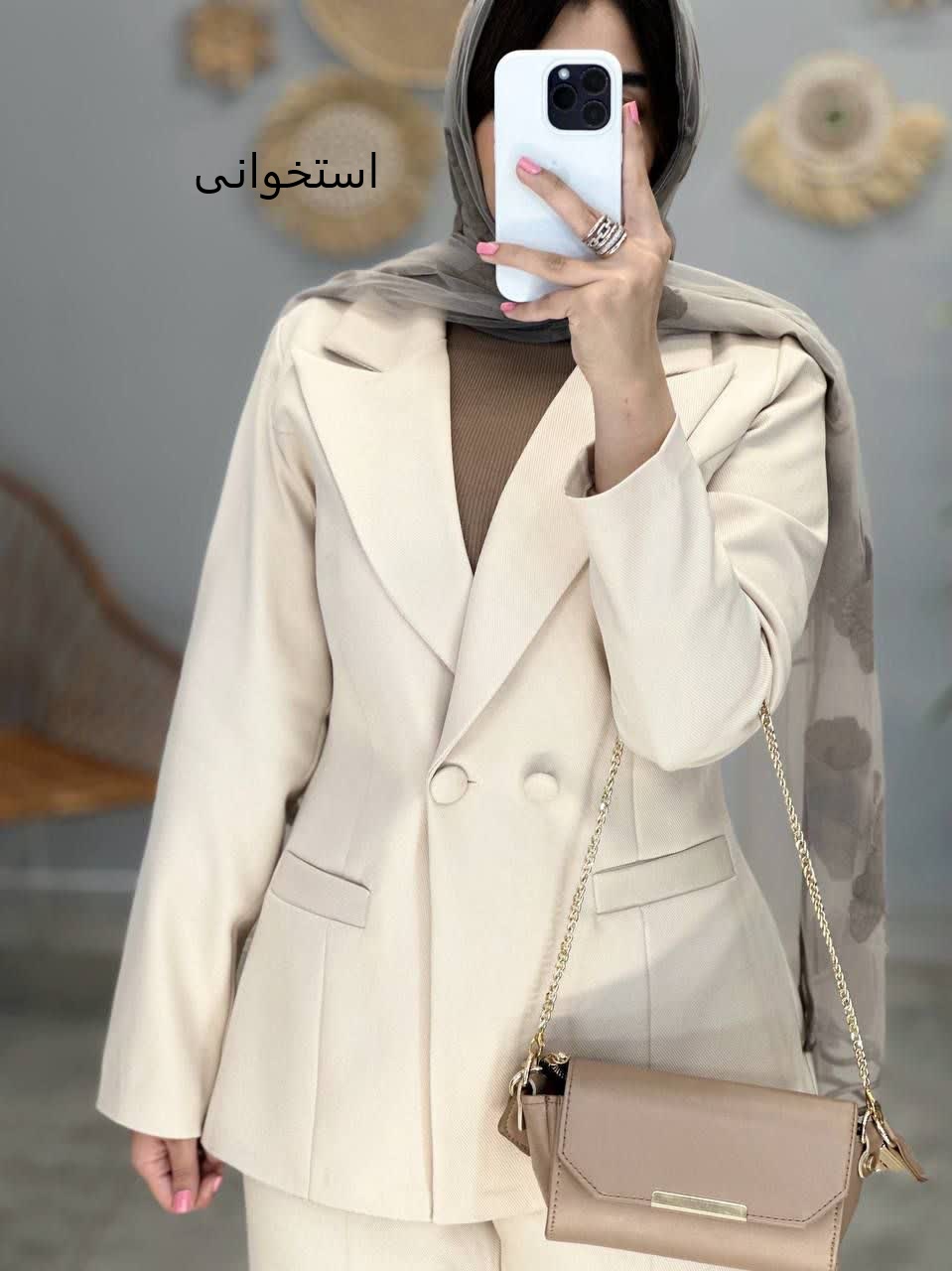 1173-کت و شلوار مزونی لمیس