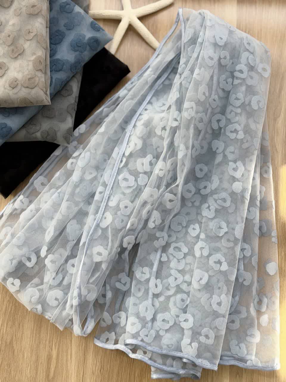 1176-شال تور مخمل رینا