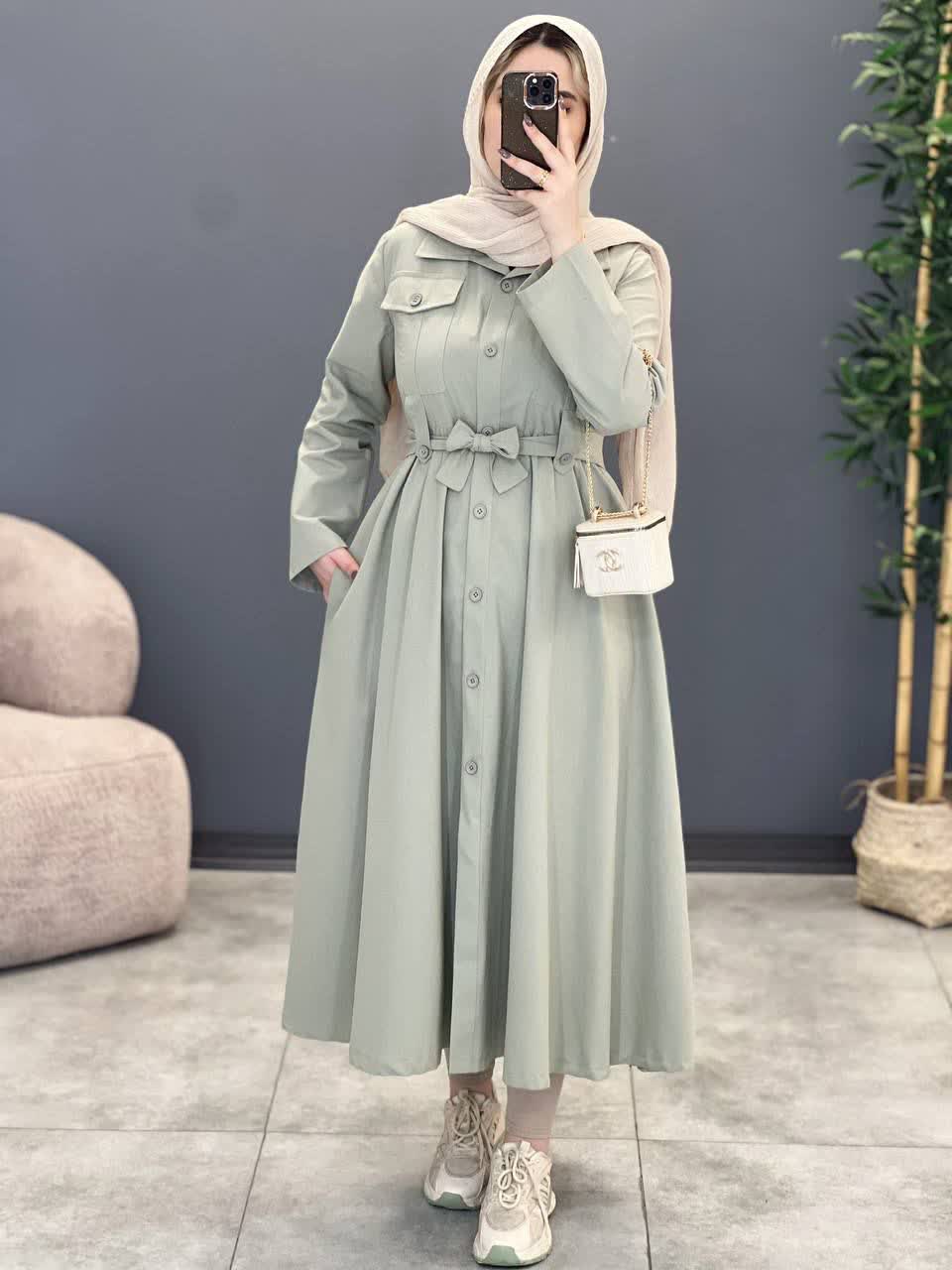 1175- مانتو مزونی شانی