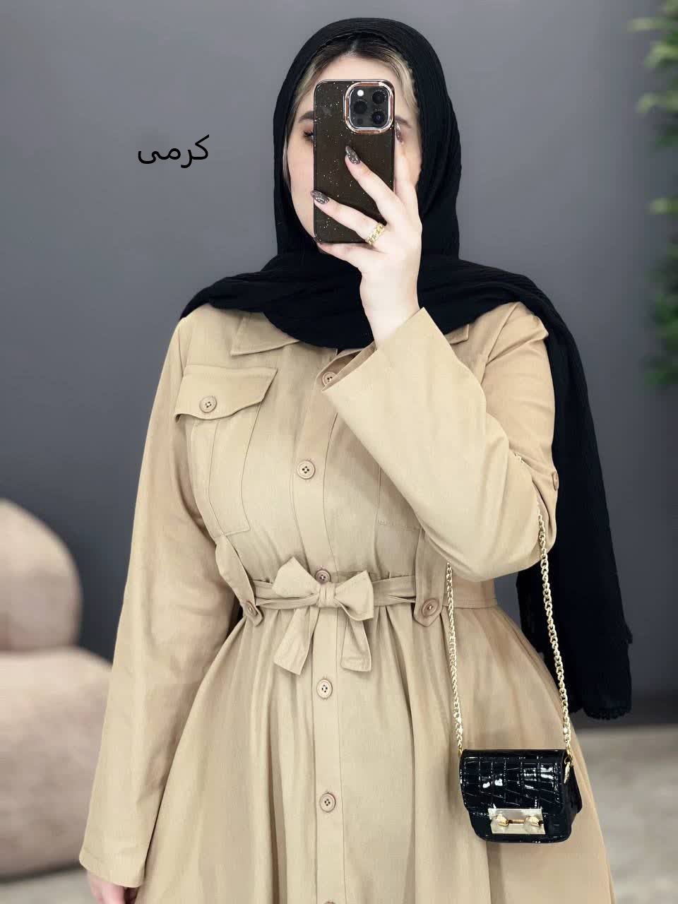 1175- مانتو مزونی شانی