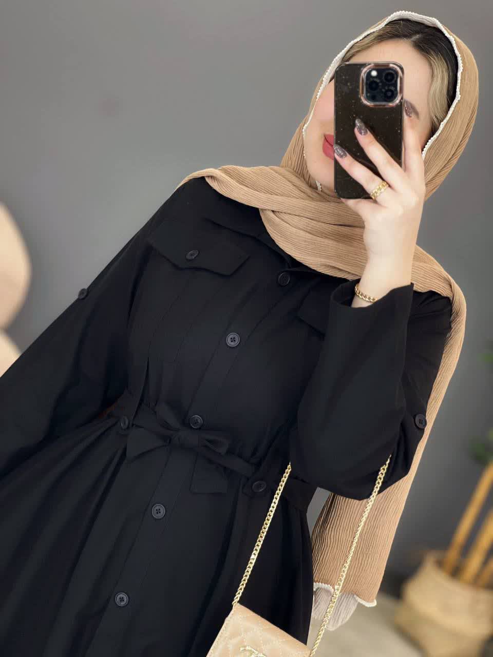 1175- مانتو مزونی شانی