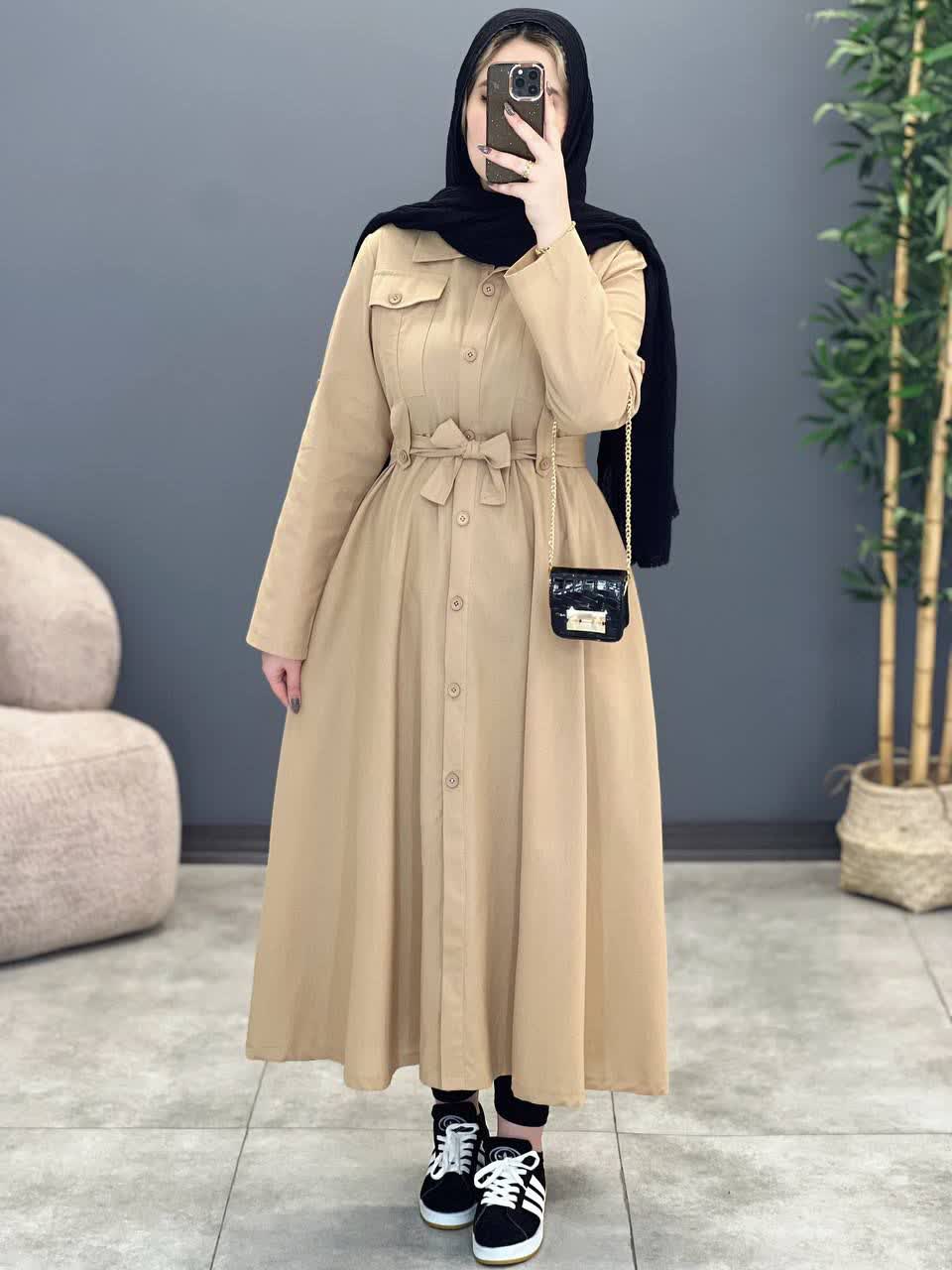 1175- مانتو مزونی شانی