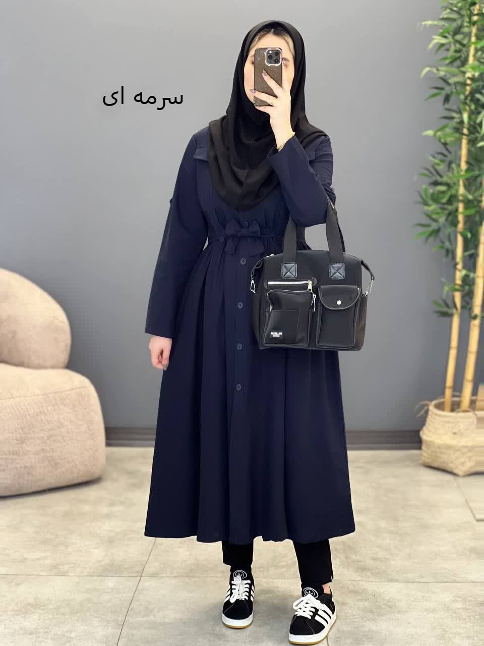 1175- مانتو مزونی شانی