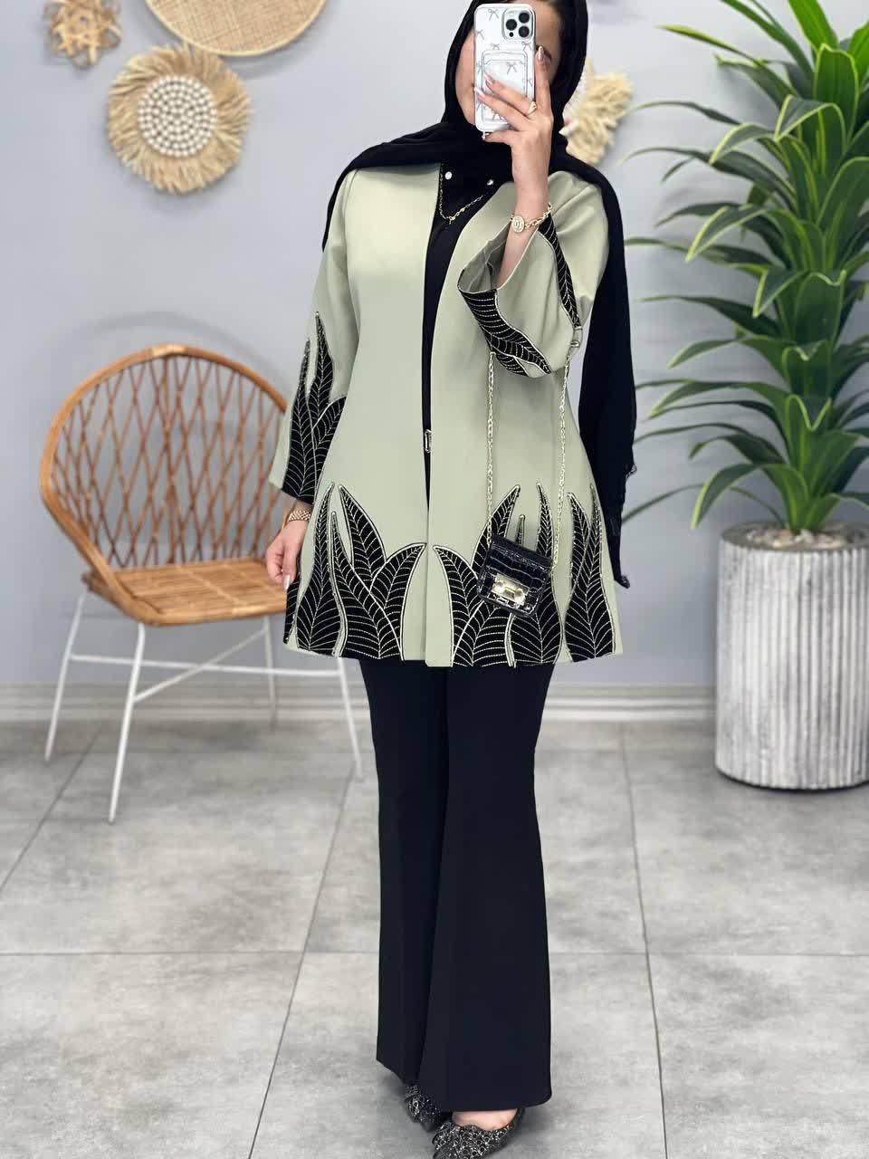 1179- کت مزونی گلبرگ