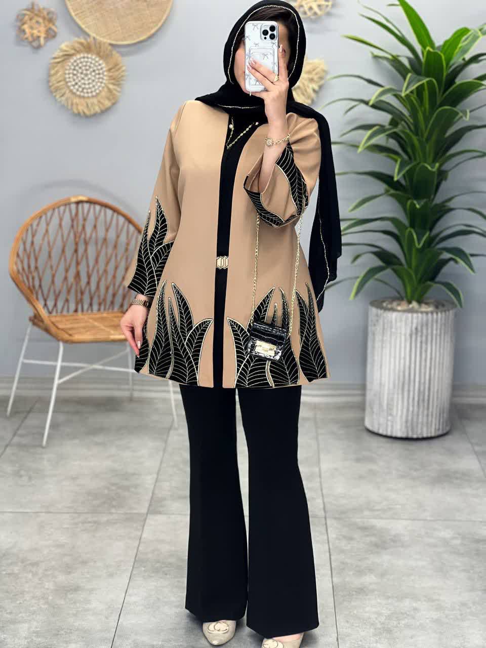 1179- کت مزونی گلبرگ