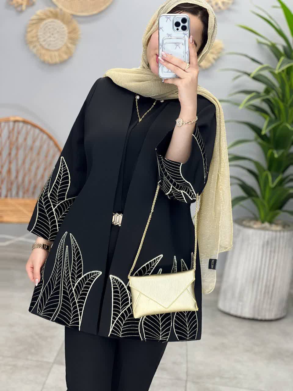 1179- کت مزونی گلبرگ