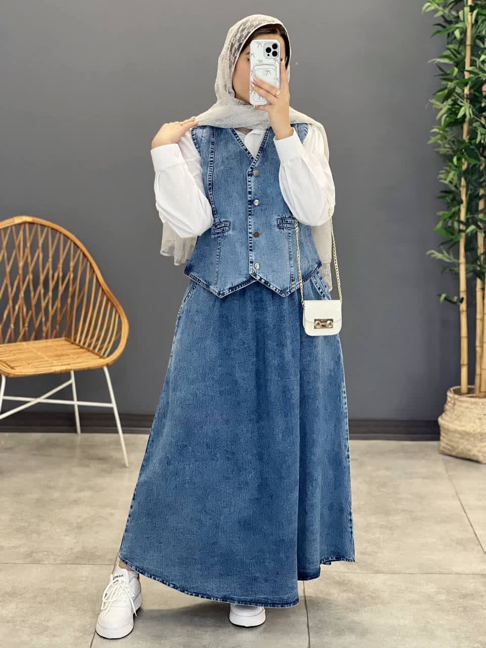 1188- ست سه تیکه جین