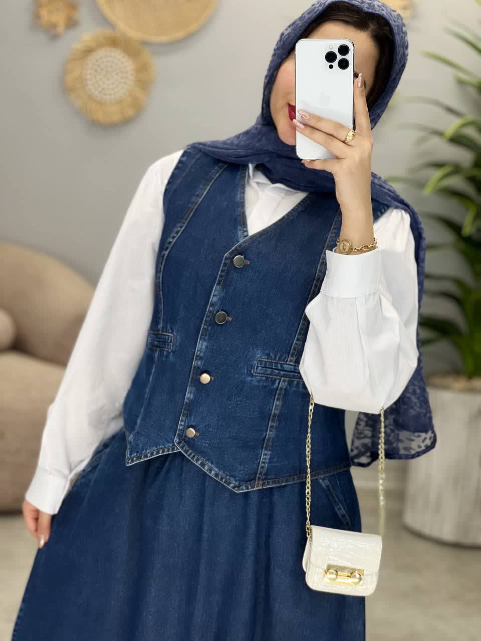 1188- ست سه تیکه جین