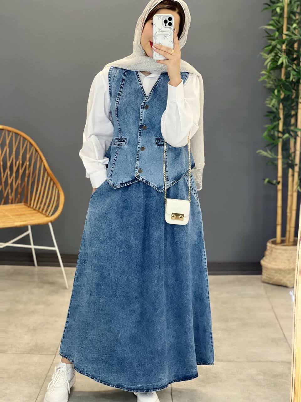 1188- ست سه تیکه جین